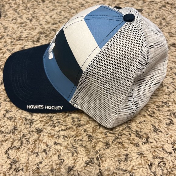 Howies Hockey Post Game Snapback Lid - Sky Blue/Navy - Picture 2 of 9